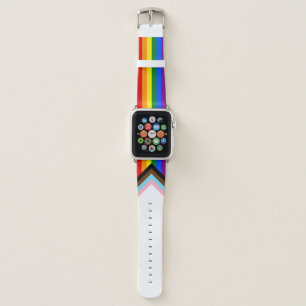 Progress Pride Flag Apple Watch Band