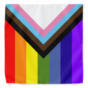 Progress Pride Flag Bandana