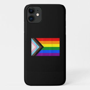 Progress Pride Flag LGBT T-Shirt iPhone 11 Case