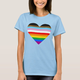 Progress Pride Heart T-Shirt