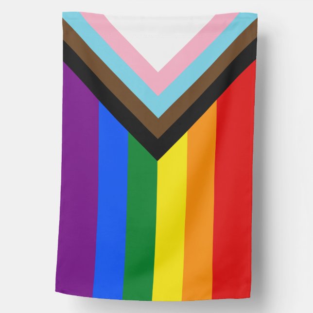 Progress Pride  House Flag (Front)