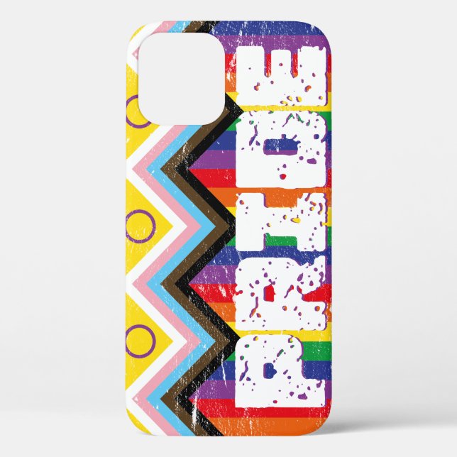 Progress Pride LGBTQ  Case-Mate iPhone Case (Back)