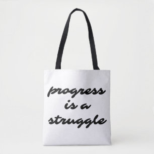 Progress Shoulder Tote Bag