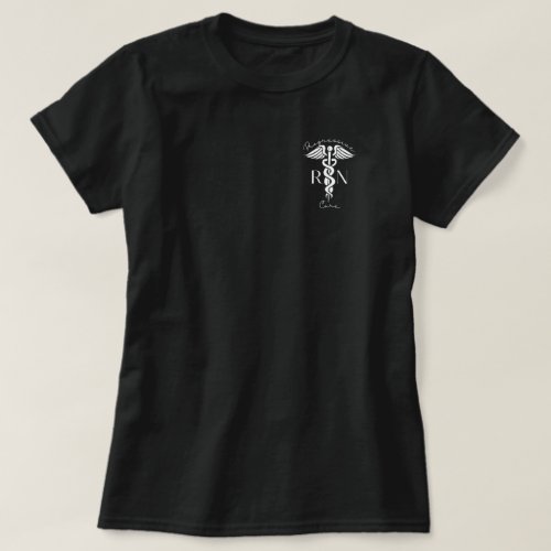 Progressive Care Nurse Caduceus Symbol T_Shirt
