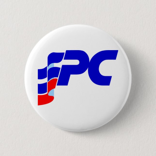 Progressive Conservative Party Old Logo Button (Front)