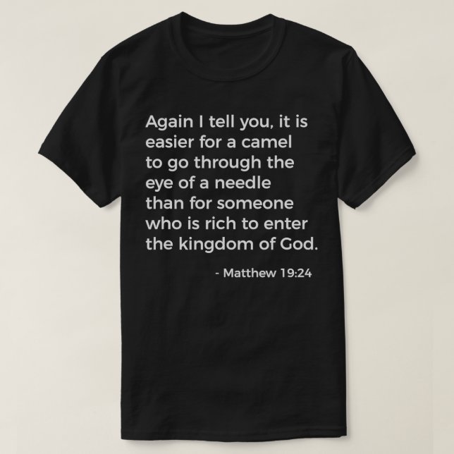 Progressive Inspirational Bible Jesus 1 T-Shirt (Design Front)