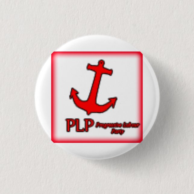 Progressive Labour Party Pinback Button (Front)