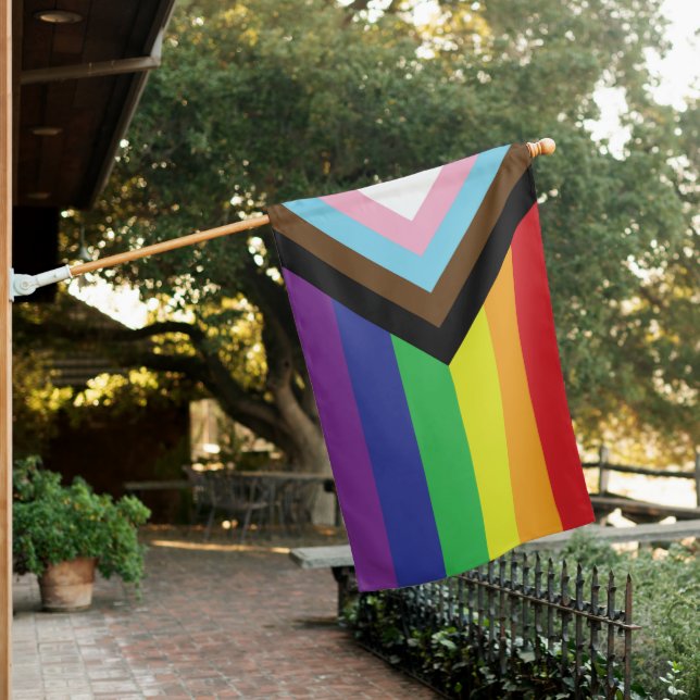 Progressive LGBTQIA Flag (In SItu)