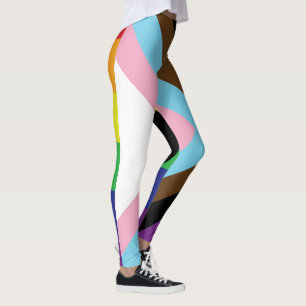 Progressive LGBTQIA Flag Leggings