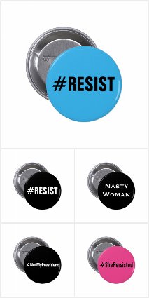 Progressive Political Pins