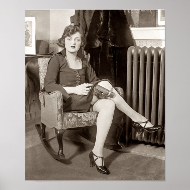 PROHIBITION GARTER HOLSTER 1922 POSTER (Front)