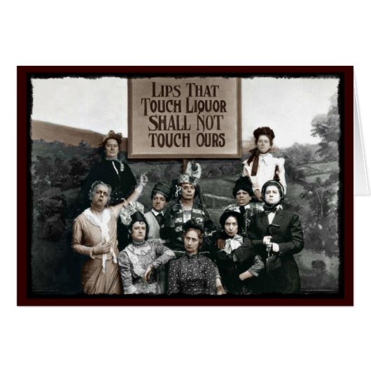 Prohibition Ladies Cards (Front Horizontal)