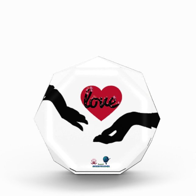 ProjACK award-welcome love every day Acrylic Award (Front)