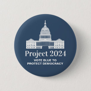 Project 2024 Vote for Democracy Button