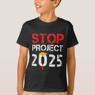 Project 2025 Trump's Project Anti Trump 3  T-Shirt