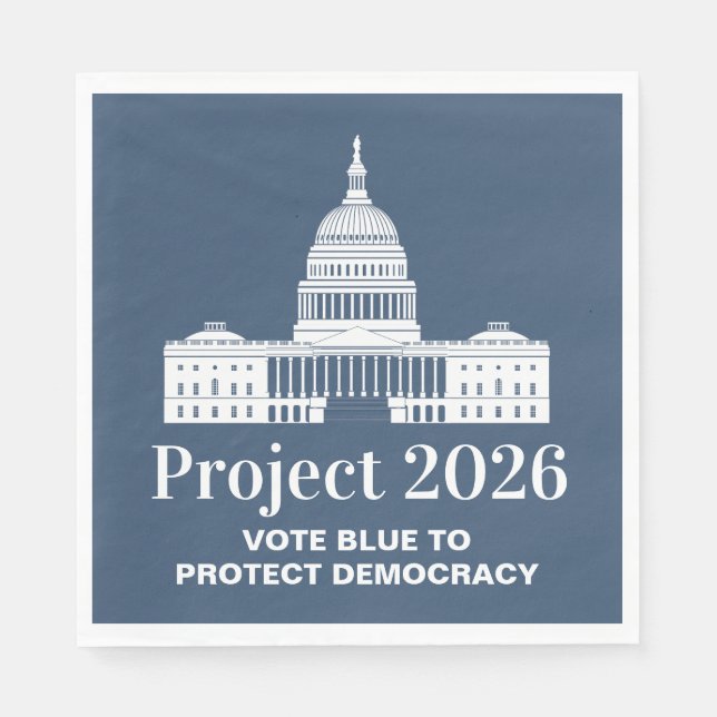 Project 2026 Vote for Democracy Napkins (Front)