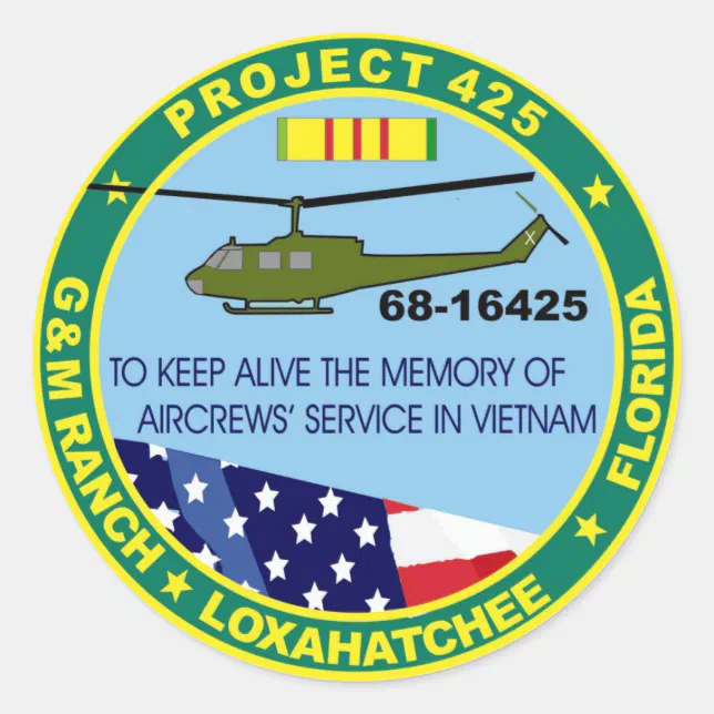 Project 425 Logo Sticker | Zazzle