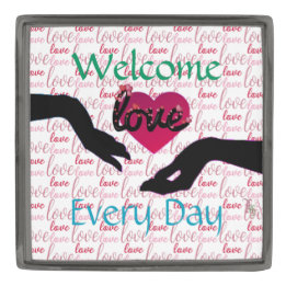 Project: ACKNOWLEDGE-WLED Gunmetal Finish Lapel Pin