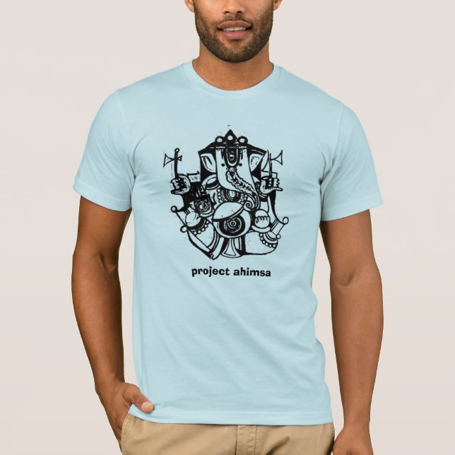 Project Ahimsa T-Shirt (Front)