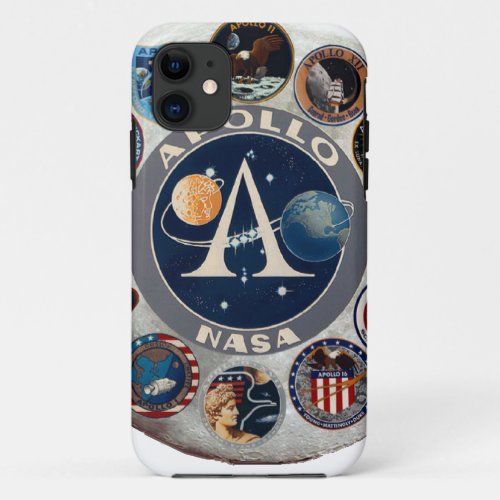 Project Apollo The Composite Logo iPhone 11 Case