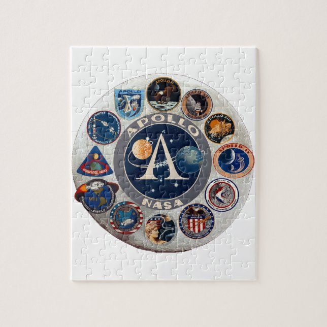 Project Apollo: The Composite Logo Jigsaw Puzzle (Vertical)