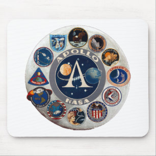 Project Apollo: The Composite Logo Mouse Pad