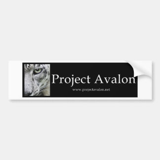 Project Avalon (Bumper Stickers) Bumper Sticker