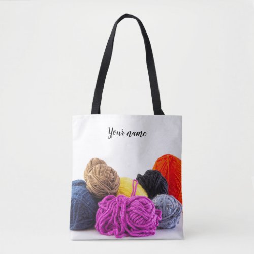 Project bag with yarn image
