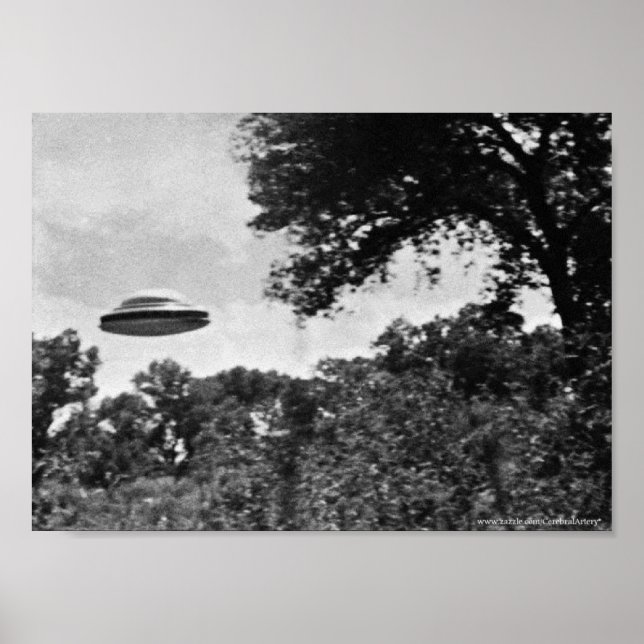 Project Blue Book-UFO over Trees Poster (Front)