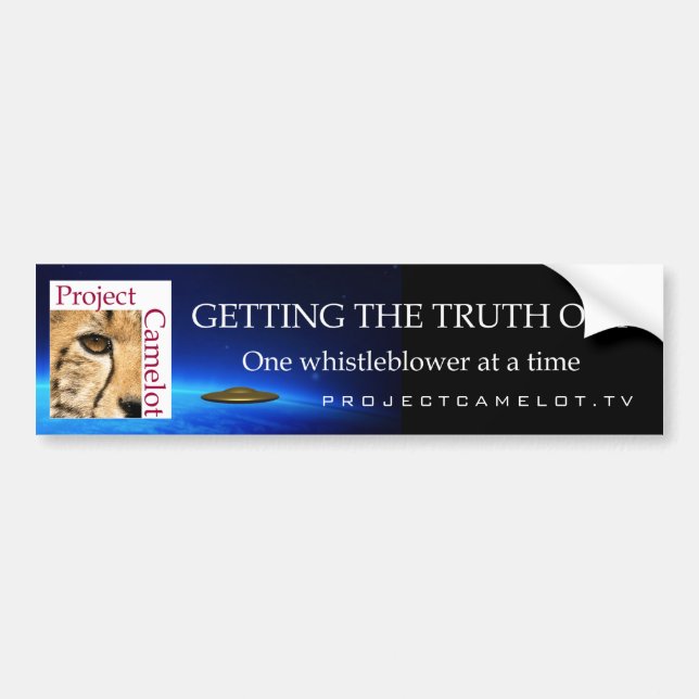 PROJECT CAMELOT Bumper Sticker (Front)