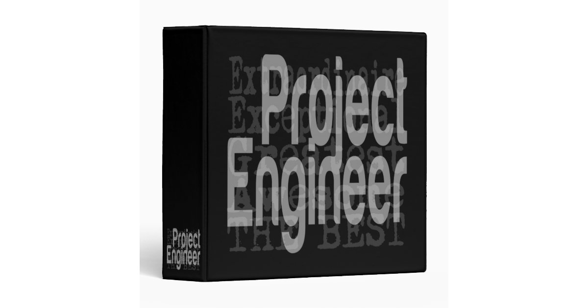 Project Engineer Extraordinaire Binder Zazzle