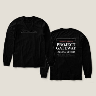 Project Gateway - ACCESS DENIED - Reality Glitch Tri-Blend Shirt