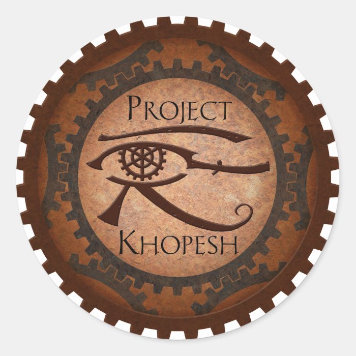 Project Khopesh Round Stickers