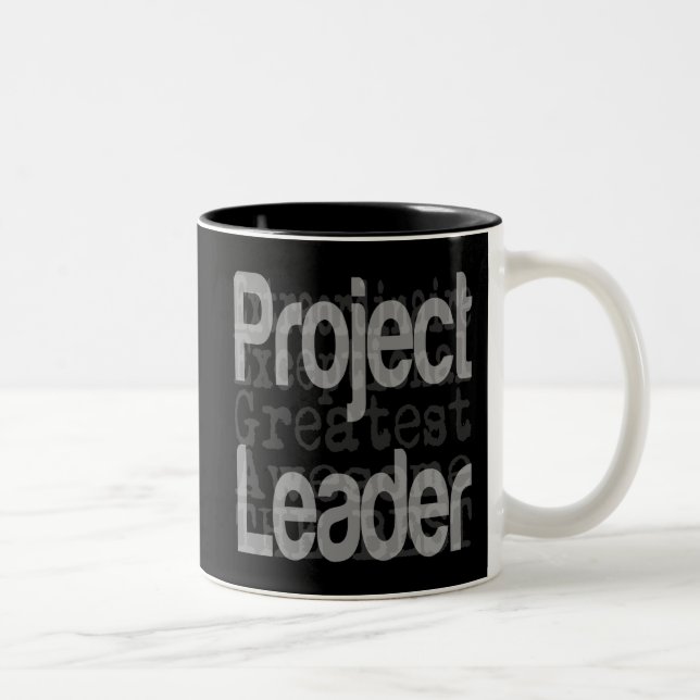 Project Leader Extraordinaire Two-Tone Coffee Mug (Right)