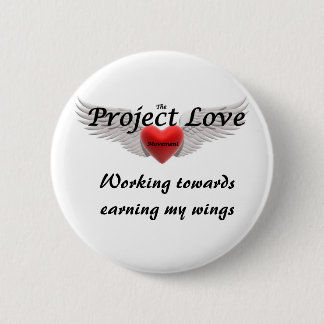 Project Love Pinback Button