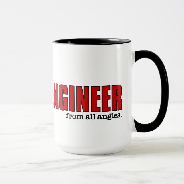 Project Management Engineer Funny Custom Mug (Right)