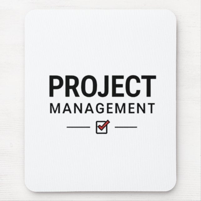 Project Management Mouse Pad (Front)
