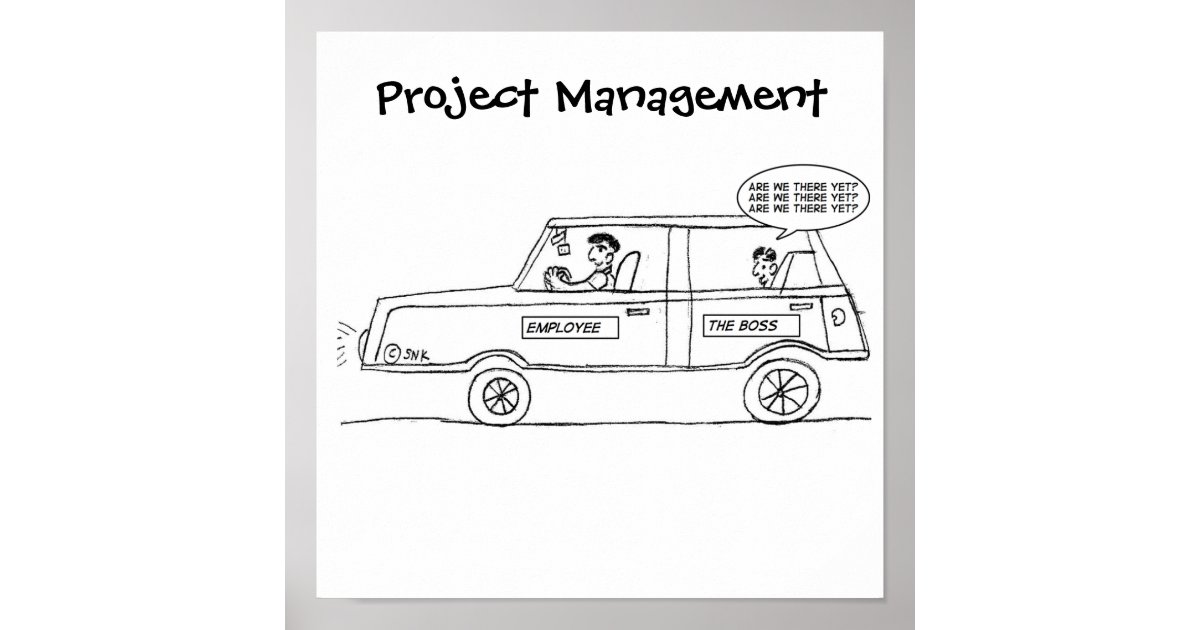 Project Management Poster | Zazzle