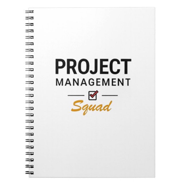 Project Management Squad Notebook (Front)