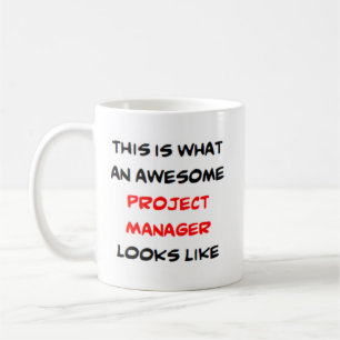 project manager, awesome coffee mug