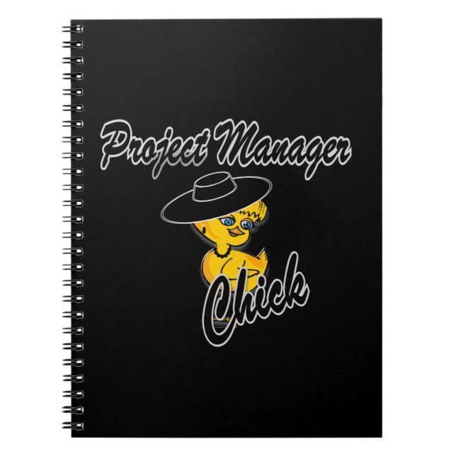 Project Manager Chick #4 Notebook (Front)