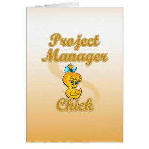 Project Manager Chick Cards