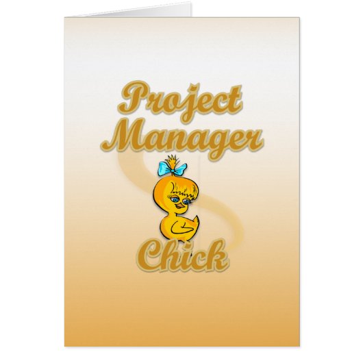 Project Manager Chick Cards (Front)