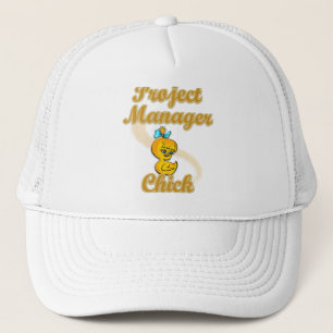 Project Manager Chick Trucker Hat