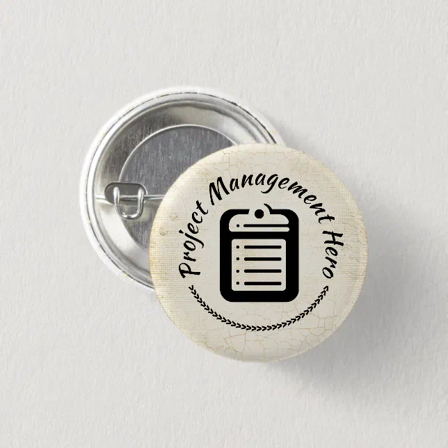 Project Manager Button Project manager employee recognition award button | Zazzle