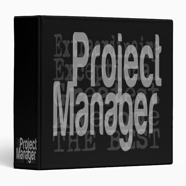 Project Manager Extraordinaire Binder (Front/Spine)