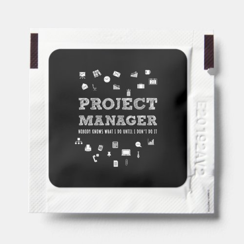Project Manager Managing Director Supervisor Boss  Hand Sanitizer Packet