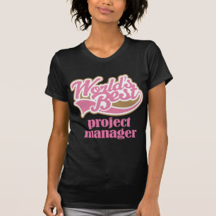 Project Manager Pink Gift T-Shirt
