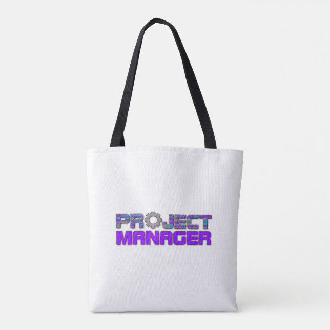 Project Manager Tote Bag (Back)