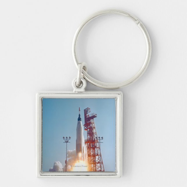 Project Mercury MA-9 Launch, Faith 7 Keychain (Front)